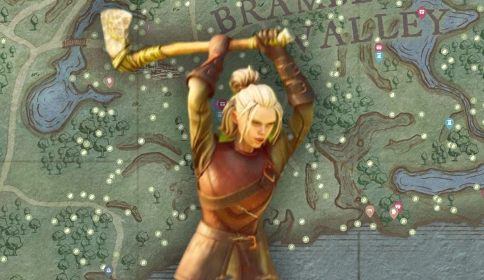 Mapa Dragonwilds